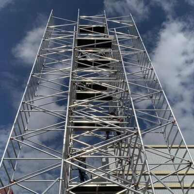 scaffold scaffolding铝合金脚手架方案出口Alibaba Amazon脚手架