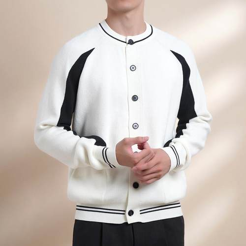 男士秋冬季针织衫开衫外套