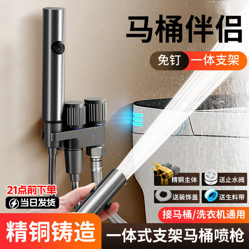 精铜马桶伴侣套装角阀卫生间冲洗