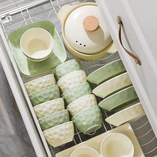 奶油风餐具套装 2025新款 家用乔迁新居礼物碗盘碗筷碗碟礼盒