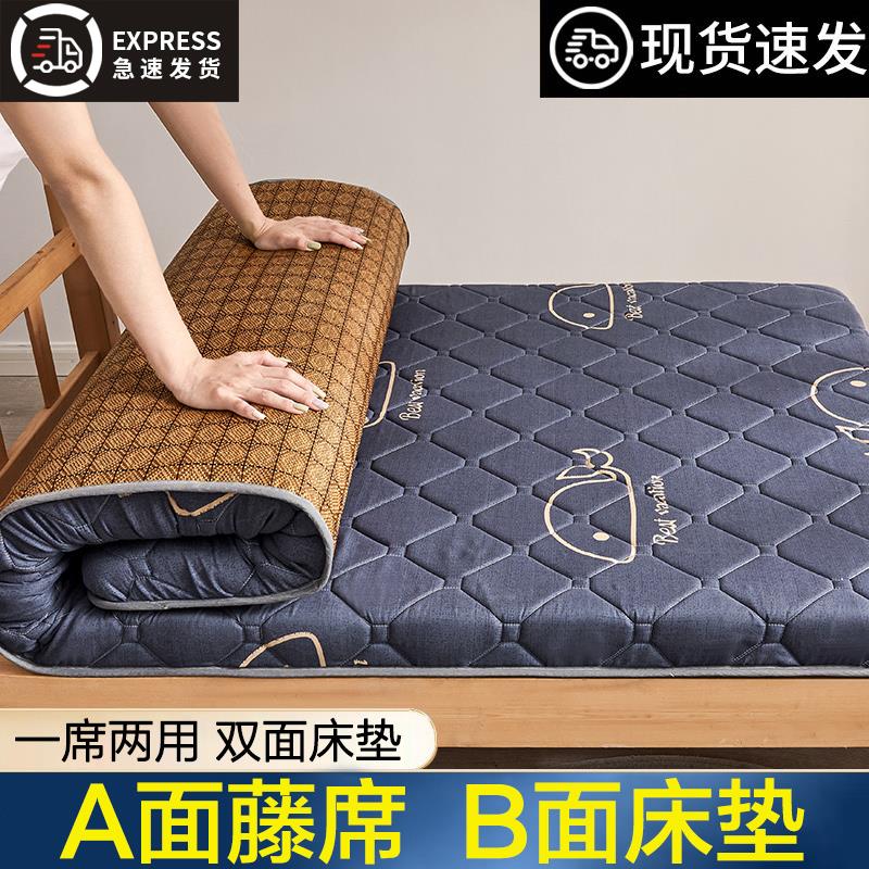乳胶床垫学生大学宿舍单人夏季薄款褥子榻榻米寝室海绵地舖睡垫