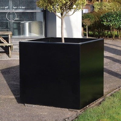 市政不锈钢花箱定制铝板铁艺花坛