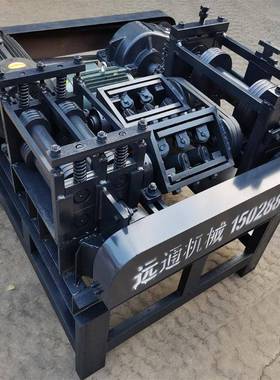 双框废钢筋拉直机拆迁料钢筋废旧弯曲钢筋盘条要子调直机