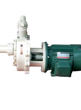 现货供应102型自吸泵耐酸碱循环化工泵泵头耐腐机塑料小型自吸泵