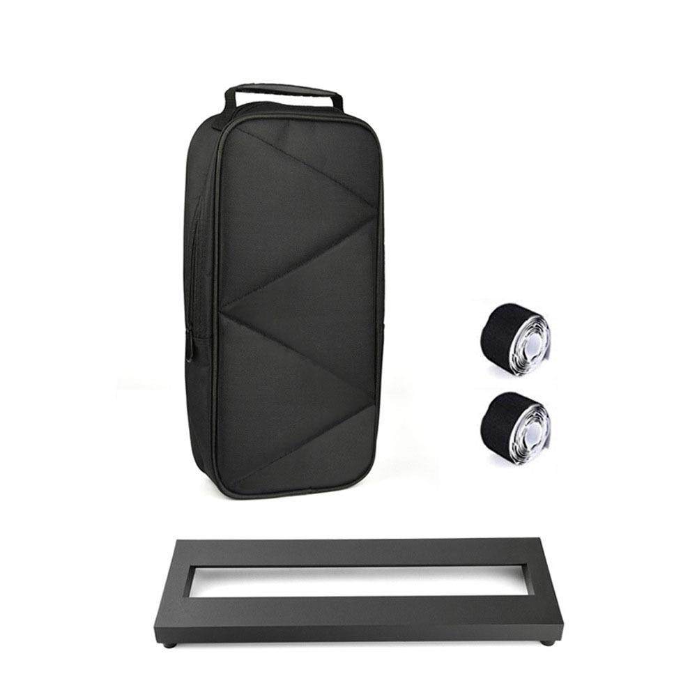 超轻效果器板电吉他单块粘贴轨道支架收纳包魔术贴大中小号配件