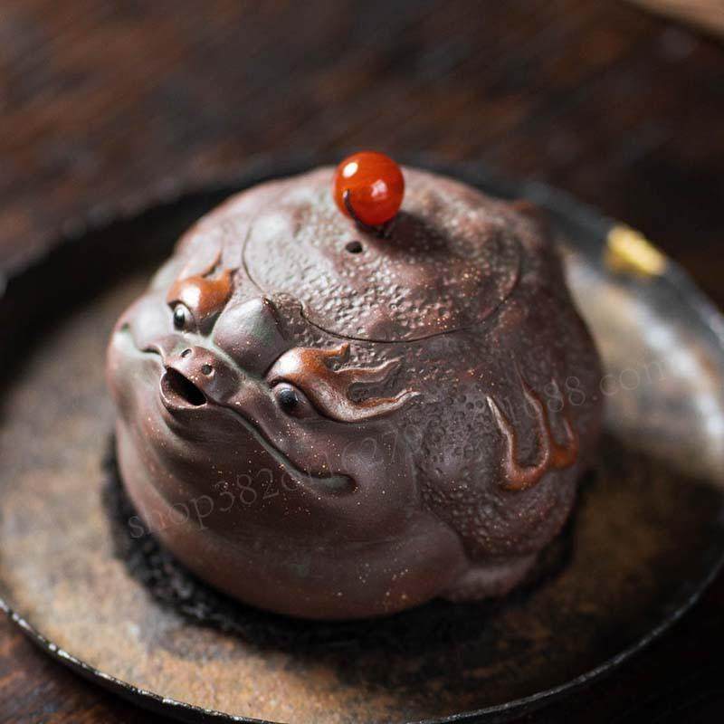 宜兴紫砂壶金蟾手抓壶公道杯手工分茶器茶道配件招财摆件茶具茶桌,基础建材,脚轮/万向轮,淘宝优惠券,粉丝福利购,淘宝优惠卷