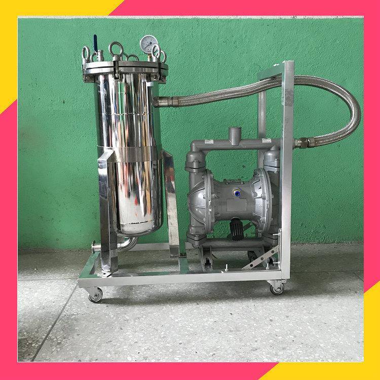 网袋式洗洁精过滤桶过滤杂质微粒不锈钢滤网洗洁精过滤器