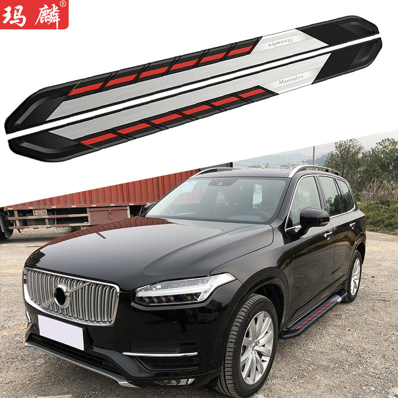 源头工厂适用于沃尔沃XC90改装侧踏板新款原厂两侧上车脚踏板