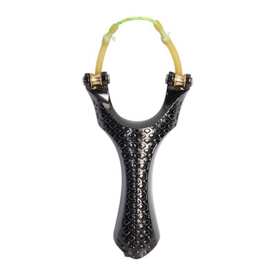 极速滑轮弹弓迷你圆头口袋小弹弓重型高精度专用大威力不锈钢鱼鳔