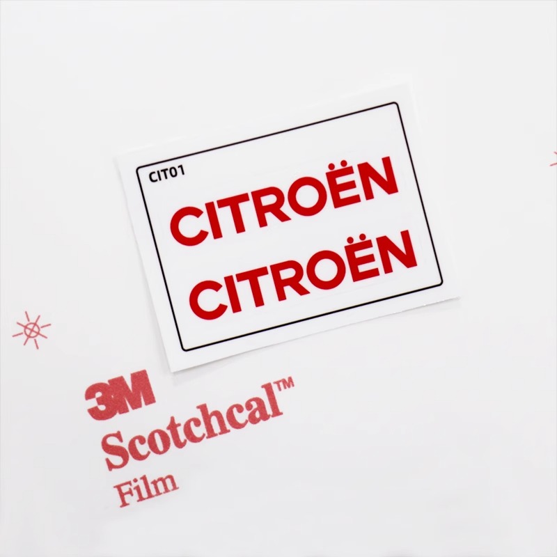 环法AG2R车队标贴纸CITROËNBMC