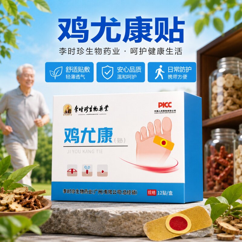 李时珍鸡眼贴鸡尤康贴足部老茧脚茧鸡眼膏贴正品足部护理贴鸡眼贴