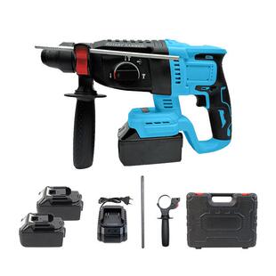 跨境牧田款锂电无刷电锤电镐多功能手电钻大功率混凝土冲击钻工业