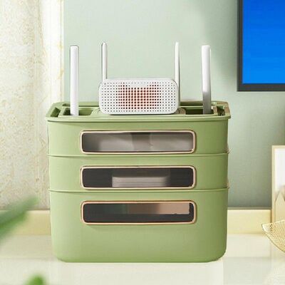 Wirele Router Srage Box Deskp Router Ra Shelf Ho