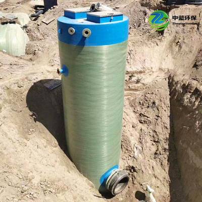 一体化玻璃钢泵站 预制泵站 雨水污水提升泵站 给排水泵站