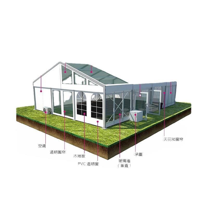 篷房铝合金仓库拼装式工业仓储蓬房送货上门可折叠展销帐篷遮阳