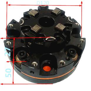 D75手动螺丝锁紧r-600.24-S夹头治具夹具卡盘工装底盘座