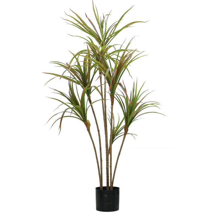 仿真植物七彩铁盆栽仿真假绿植盆景假树客厅沙发家居落地装饰造景