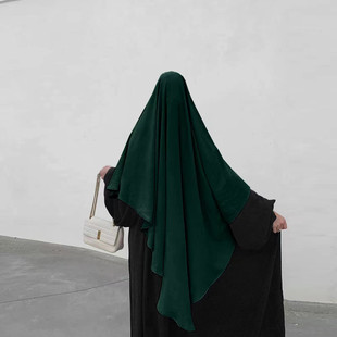 M203#15色Muslim速卖通亚马逊shopee中东迪拜土耳其长袍头巾