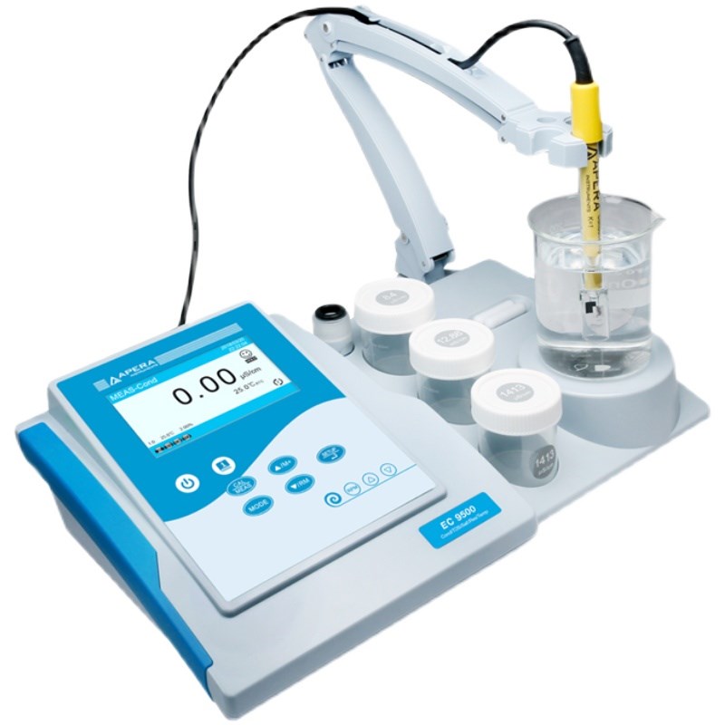 三信电导率仪EC9500实验室台式数F显电导率测试仪水质电导率分析