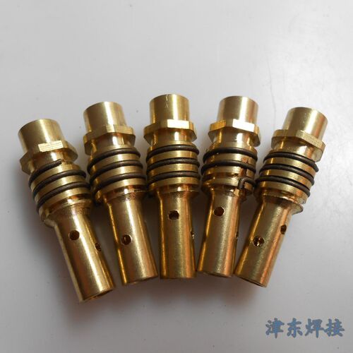 二氧化碳保护焊机宾采尔款15AK气保焊枪导电嘴座连接杆焊枪连杆