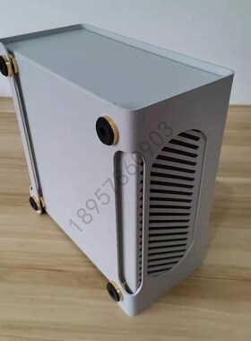 迷你桌面小机箱铝外壳台式微型卧式miniITX主机保接线盒仪器设备