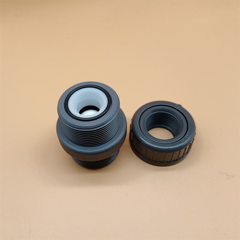 米顿罗计量泵DN15单向阀DN20止回阀DN25进出口接管PVC不锈钢PVDF