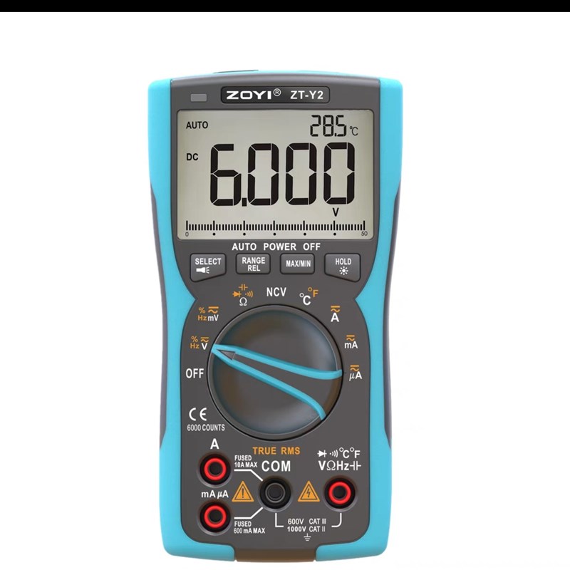 众仪数字万用表ZT-Y全自x动高精度数显万用表维修水电工程仪器