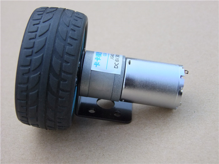 25mm直流减速电机固定座 370直流电机支架 智能小车机器人配件