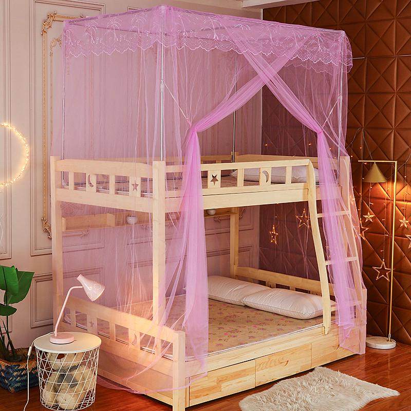 子母床蚊帐一体式上下铺1.2m1.5米梯形上下床家用双层儿童床蚊帐,床上用品,蚊帐,淘宝优惠券,粉丝福利购,淘宝优惠卷