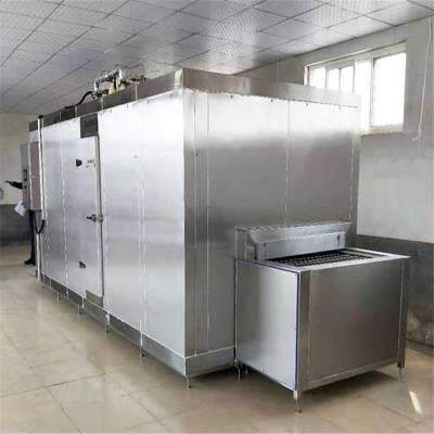 厂家供应面食类速冻机 肉夹馍意大利面淄博小饼连续作业速冻设备
