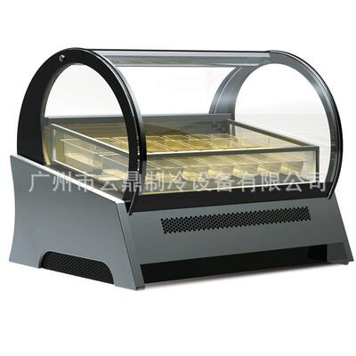 厂家供应 110V 4盘雪糕柜 ice cream showcase 台式冰淇淋展示柜