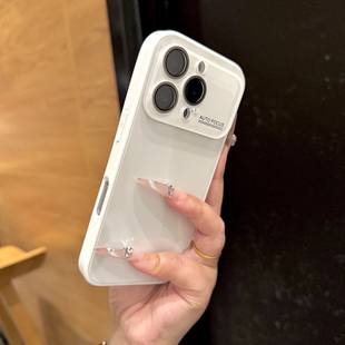 经典 iphone17套苹果17promax全包苹果16防摔苹果15硅胶14pro外壳13pro 白全包水晶镜头膜适用苹果17手机壳新款