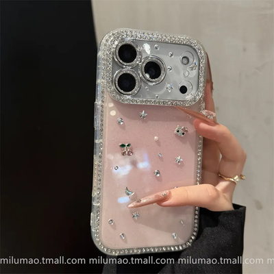 diy超好看双面镶钻星贴纸