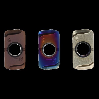 京瓷款快进给铣刀片 LOGU030310ER-GM 钢件不锈钢钛合金铝用