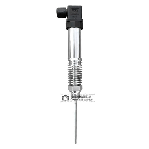 赫斯曼高温一体化管道温度变送器数显Pt100温度传感器4-20mA0-5V