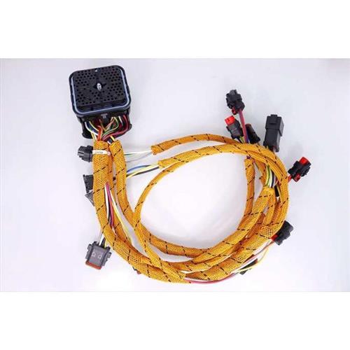 挖掘机配件卡特324D/325D/329D C7电喷发动机线束新款381-2499
