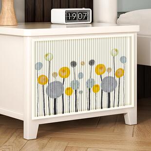 定制折叠式柜门免打孔隐形推拉式小?具车门简易伸缩厨房整体橱柜