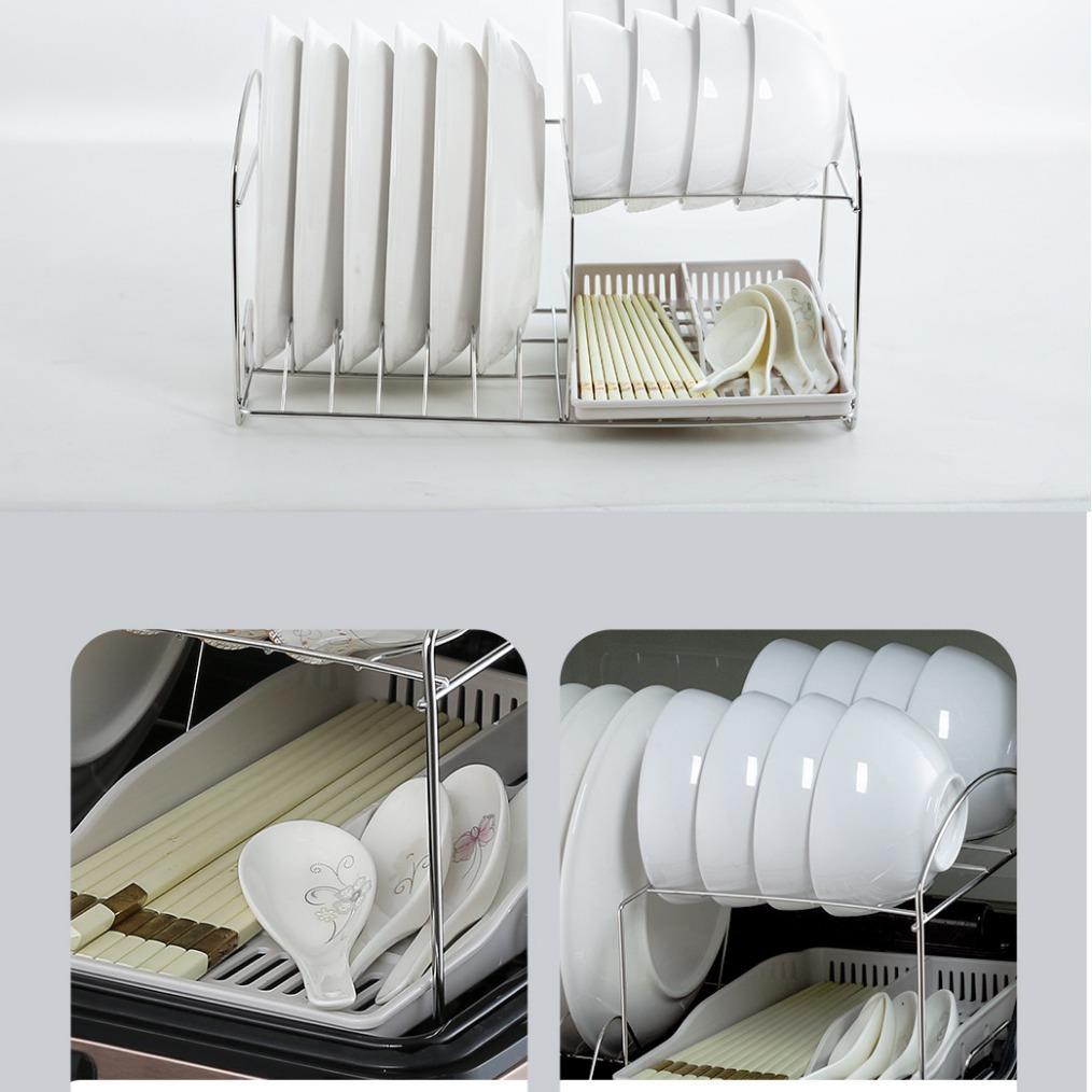 家用办公室小型消毒柜不锈钢碗架杯架奶瓶架配件现货直销