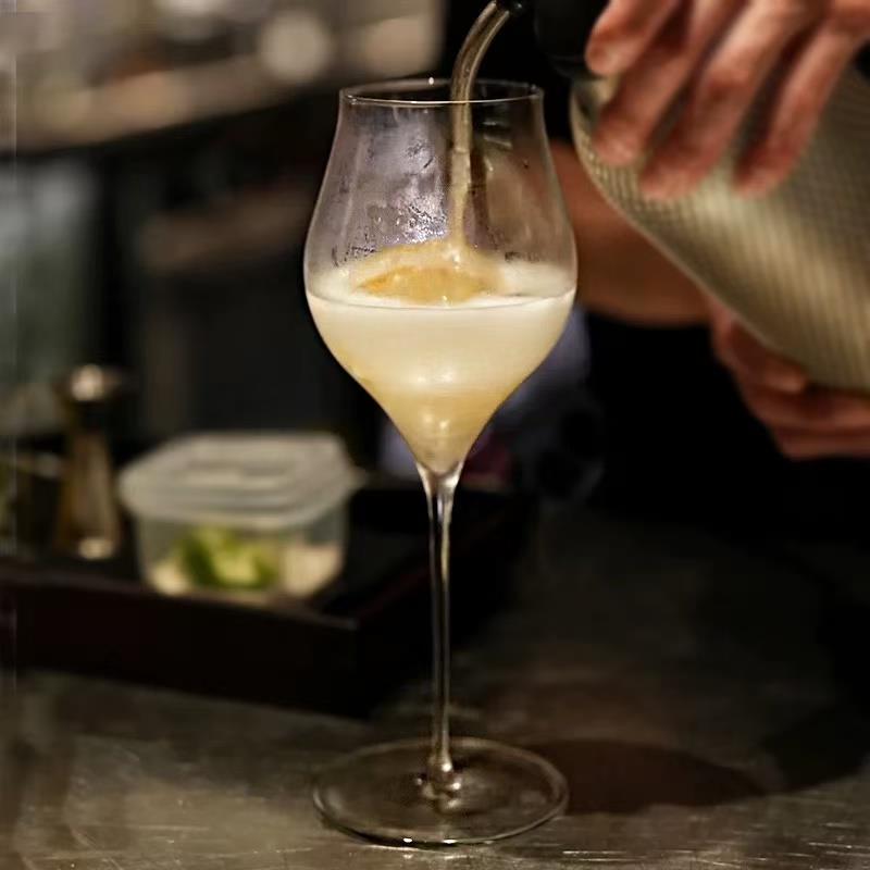 家用轻奢高档红白葡萄酒杯餐厅气泡香槟甜酒葡萄酒高脚红酒杯