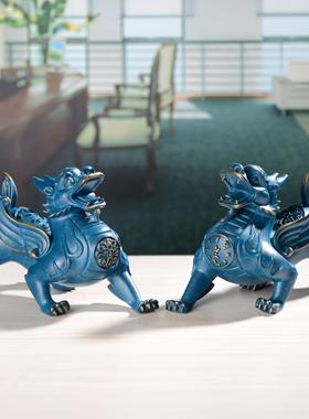 铜貔貅摆件客厅店铺家居大中小开 业乔迁新居礼物装饰品工艺礼品