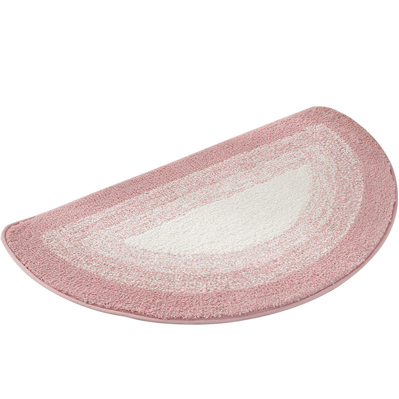 半圆浴室地毯卫生间门口吸水脚垫洗手间地垫防滑垫子进门卧室门垫