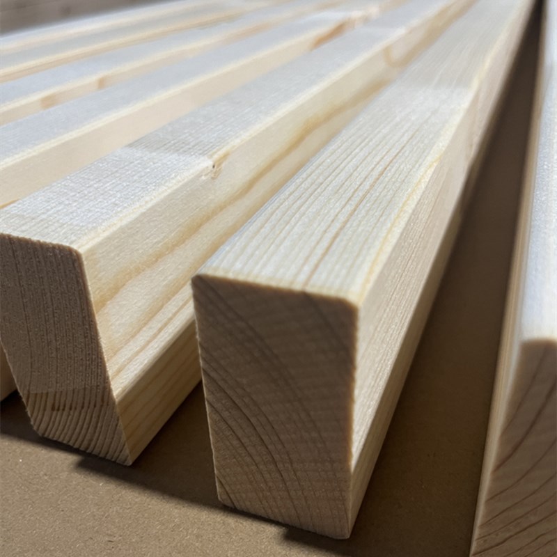 床子松木床梁床横条实木1.8米1.5米床龙骨架床板支撑横梁加粗木方