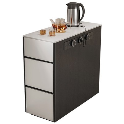 成品餐边柜一体靠墙小户型客厅实木储物柜小尺寸极窄小型茶水柜