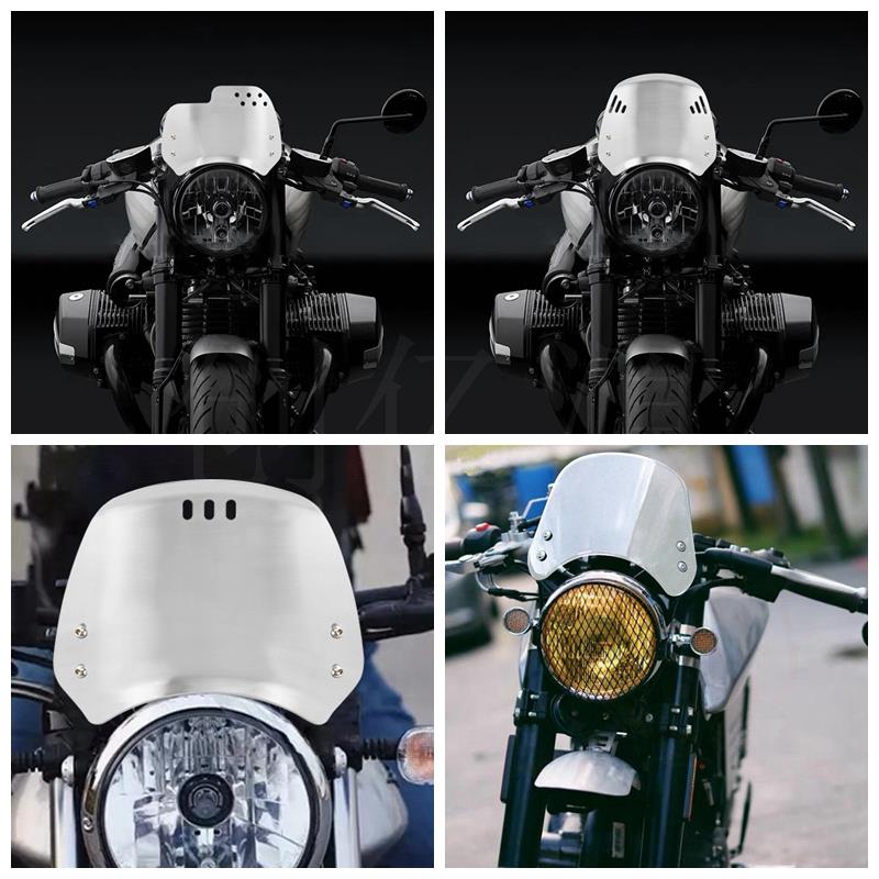 通用机车灯罩挡风适用凯旋攀爬者T120倍力尼502C黄龙幼狮导流罩