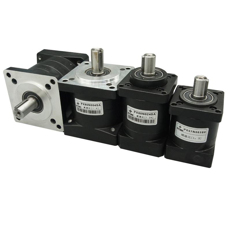 PX行星减速机5760/80/86/110/130步进伺服无刷电机适用立式直角孔