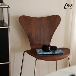 less 椅子 living北欧覆古餐椅设计师antchair创意椅家用靠背休闲