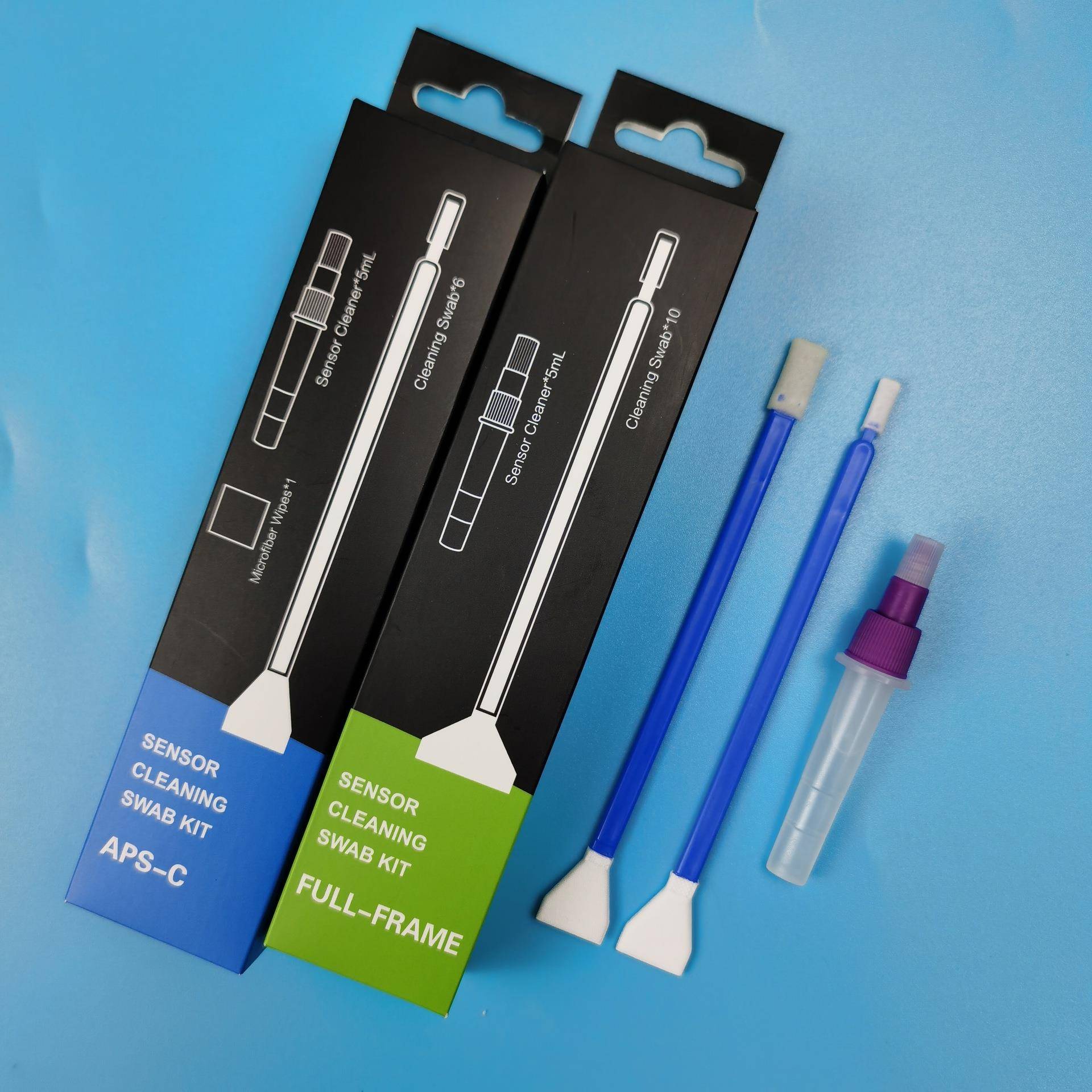 清洁两用型盒装10支/盒反相机CCD传感器无尘棉签擦拭棒清洁套装