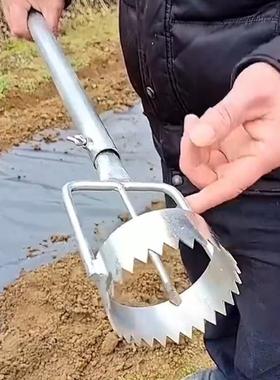 黑色薄膜地膜打孔器打洞神器破膜种植开孔戳膜大棚打眼农用烤烟苗