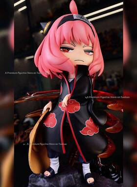 全间谍玩房子Figure Aniya Cos内斗Itachi雕像模型案例桌面装饰礼