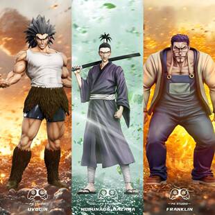 【预订优惠】PG全职猎人幻影军团 信长窝金富兰克林 手办摆件模型